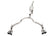 Corsa 2021-2025 Suburban/GMC Yukon XL 6.2L 4WD Dual Rear 3/2.75in Sport Cat-Back DW 4in Pol Tips