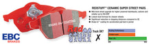 Load image into Gallery viewer, EBC 93-98 Nissan Skyline (R33) 2.5 GTS Redstuff Front Brake Pads