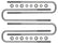 ICON 2011+ Ford F-250/F-350 Rear 17in U-Bolt Kit