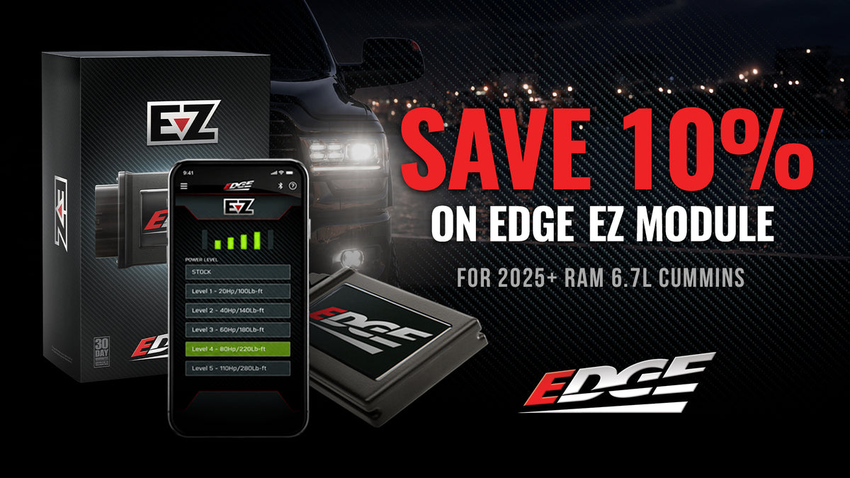10% Off the Edge EZ Module for 2025+ Ram 6.7L Cummins