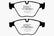 EBC 10+ BMW 535i 3.0 Turbo (F10) Redstuff Front Brake Pads