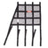 RaceQuip 18X18 Angle Front SFI Hybrid Net Adj Mts