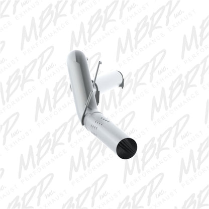 MBRP F-250/350/450 6.4 L 5in Filter Back Single Side Exit No Muffler AL | S62460PLM