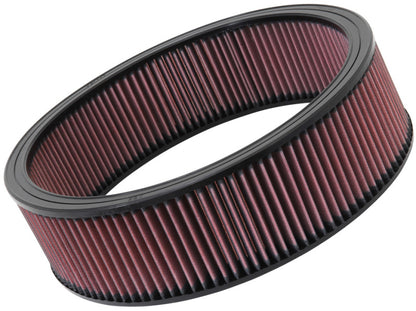 K&N Drop-In Air Filter | Round, 12in Flange, 4in Tall | E-3730