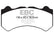 EBC 08-11 Nissan GT-R (R35) 3.8 Twin Turbo (Cast Iron Rotors) Yellowstuff Front Brake Pads
