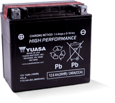 Yuasa YTX14H-BS High Performance AGM 12-Volt Battery w/Bottle