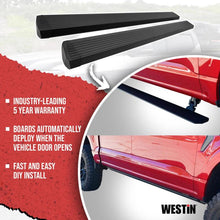 Load image into Gallery viewer, Westin 19-25 Chevrolet Silverado/Sierra 1500 Double Cab Pro-e Electric Running Boards - Textured BLK