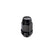 McGard Hex Lug Nut (Cone Seat Bulge Style) M14X1.5 / 22mm Hex / 1.635in. Length (4-Pack) - Black