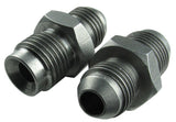 Borgeson Power Steering Hose Adapter Set; Stainless Steel;-6AN to 16MM X 1.5 Flare 925121