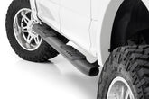 Oval Nerf Step | Crew Cab | Black | Ford F-150/Lightning/F-250/F-350/Raptor (15-26)