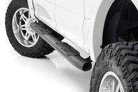 Oval Nerf Step | Crew Cab | Black | Ford F-150/Lightning/F-250/F-350/Raptor (15-26)