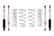 Eibach 03-09 Toyota 4Runner Pro-Truck Lift Kit (Includes Pro-Truck Lift Springs &amp; Shocks)