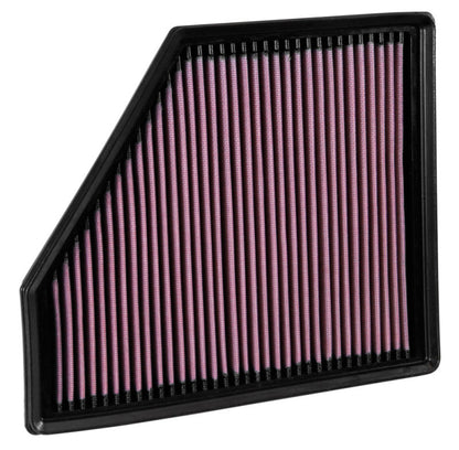 K&N Drop-In Air Filter | 2016-2024 Chevrolet Camaro 6.2L V8 | 33-5047