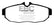 EBC 05-10 Ford Mustang 4.0 Bluestuff Rear Brake Pads