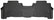 Husky Liners 13-16 Lexus LX570 / 13-16 Toyota Land Cruiser WeatherBeater 2nd Row Black Floor Liners