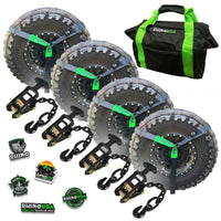 Rhino USA Lasso Straps; Basket Straps - Black