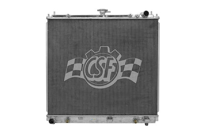 CSF All-Aluminum Radiator — 2005-2019 Nissan Frontier, Pathfinder & Xterra | 4.0L V6, 2-Row 42mm | 7029