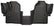 Husky Liners 2015 Ford Transit-150/Transit-250/Transit-350 WeatherBeater Front Black Floor Liners
