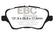 EBC 13+ Ford Fiesta 1.6 Turbo ST Redstuff Front Brake Pads