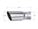 MBRP Universal Tip 6in OD 5in Inlet 15.5in Length 30 Deg Bend Angled Rolled End T304