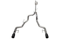 Corsa 2022-2025 Ford F-150 SuperCrew/5.5ft Bed 5.0L V8 Sport Cat-Back Dual Rear Exit-Black PVD