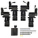 Westin 15-25 Ford F-150 SuperCrew / 17-25 F-250/350 CrewCab Pro-e Running Boards - Tex. Blk