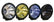 Hella Rallye 4000 Series Yellow Cover Lens (Pair)