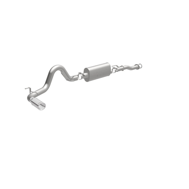 MagnaFlow Cat-Back 2016 Toyota Tacoma 3.5L V6 SS 3in Single Pass Side Exit Rear 4in Tip