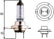 Hella Optilux H7 12V/55W XY Xenon Yellow Bulb