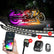 XK Glow XKmax RGBW 10pc addressable Motorcycle Underglow Light Kit