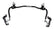 Ridetech 58-64 Chevy Impala MUSCLEbar Sway Bar Rear