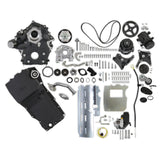 - With Holley Swap Oil Pan and Pump - Complete Kit - Black 20-340BK