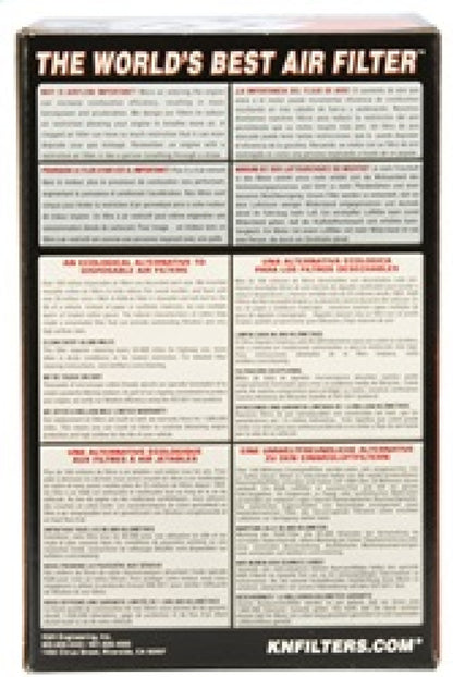 K&N Universal Air Filter | Round Tapered, 3.313in Flange, 6.5in Tall | RU-2710