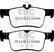 EBC 2016+ Honda Civic Coupe 1.5L Turbo Ultimax2 Rear Brake Pads