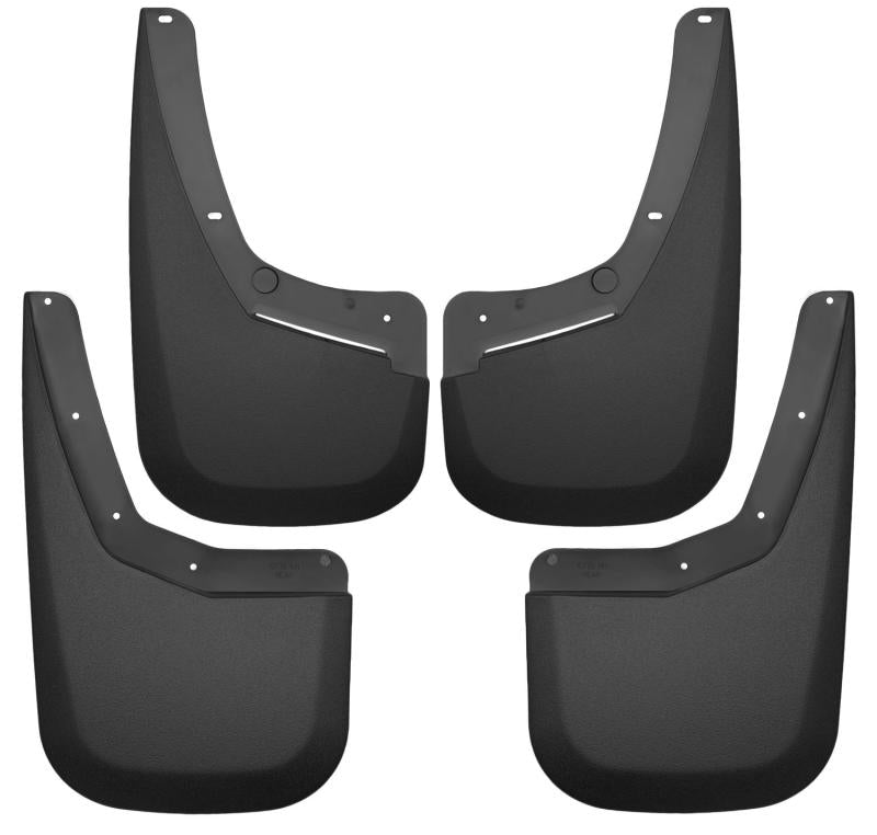 Husky Liners 07-13 Chevy Silverado 1500 LT / 07-14 Siverado 2500HD Front and Rear Mud Guards - Black