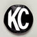 KC HiLiTES 5in. Round Soft Cover (Pair) - Black w/White KC Logo