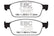 EBC 12-18 Ford Focus ST Bluestuff Front Brake Pads