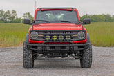 Light Bar Mount | 6.5 Inch Round LED (Quad) | OE Modular Steel | Ford Bronco (21-26)