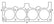Cometic Dodge 5.7L Hemi 3.950 inch Bore .040 inch MLS RHS Head Gasket