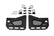 DV8 Offroad 18-22 Jeep Wrangler JL/JT Spec Series Half Doors - Front Set