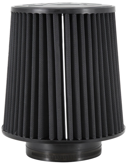 K&N Universal Air Filter | Round Tapered, 4.5in Flange, 8in Tall | RU-5283HBK