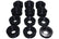 Energy Suspension 08-16 Ford F-250/F-350/F-450/F-550 Super Duty STD/Super Cab Black Body Mount Set