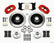Wilwood Narrow Superlite 6R Front Hub & 1PC Rtr Kit 12.88in Drilled -Red 67-69 Camaro 64-72 Nova