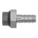 DeatschWerks 8AN ORB Male To 3/8in. Male Triple Barb Fitting (Incl. O-Ring)