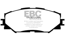 Load image into Gallery viewer, EBC 10-12 Lexus HS250h 2.4 Hybrid Yellowstuff Front Brake Pads