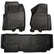 Husky Liners 2012.5 Ford SD Super Cab WeatherBeater Combo Black Floor Liners (w/o Manual Trans Case)