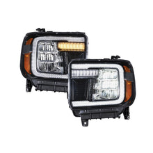 Load image into Gallery viewer, Form Lighting 2014-2018 GMC Sierra 1500 Sequential LED Reflector Headlights (pair) FL0011