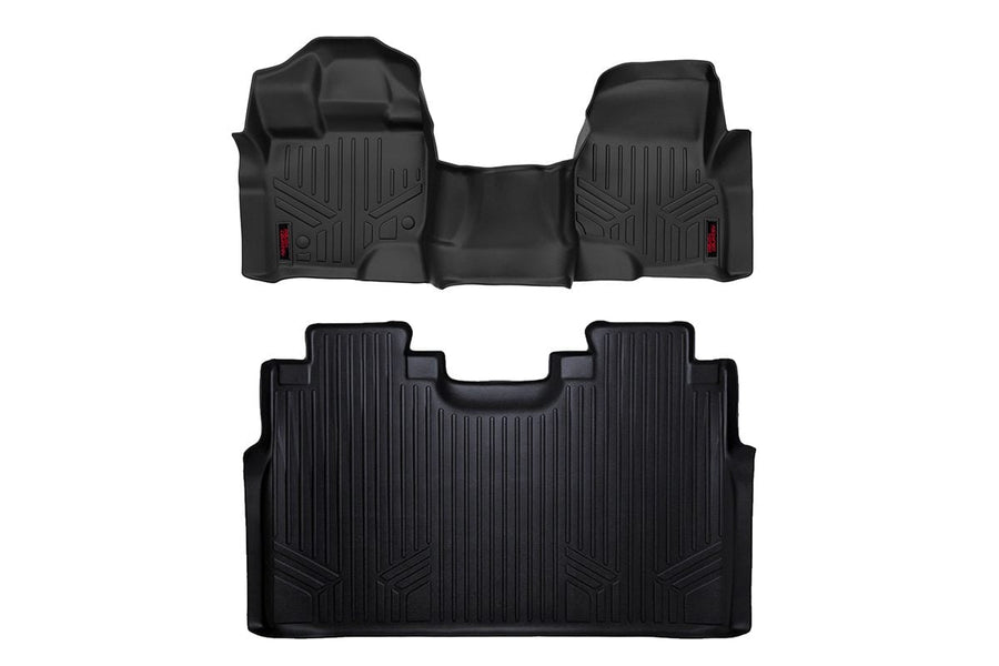Floor Mats | FR & RR | Over Hump | Ford F-150 (15-26)/F-150 Lightning (22-26)/Raptor (17-25) 
