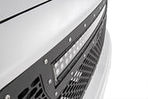Mesh Grille | 30" Dual Row LED | Black | GMC Sierra 1500 2WD/4WD (2014-2015)