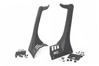 LED Light Mounts | Upper Windshield | 50" | Jeep Gladiator JT/Wrangler JL (18-26)